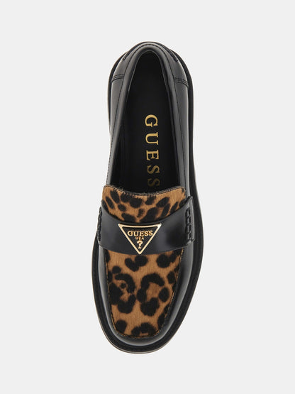 Shatha genuine leather loafers