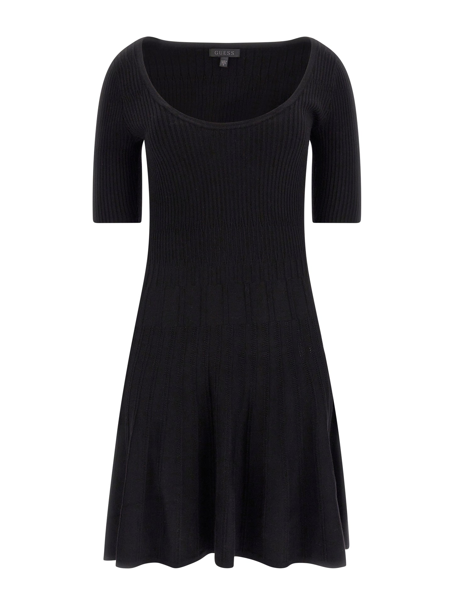 Fit and flare sweater dress
