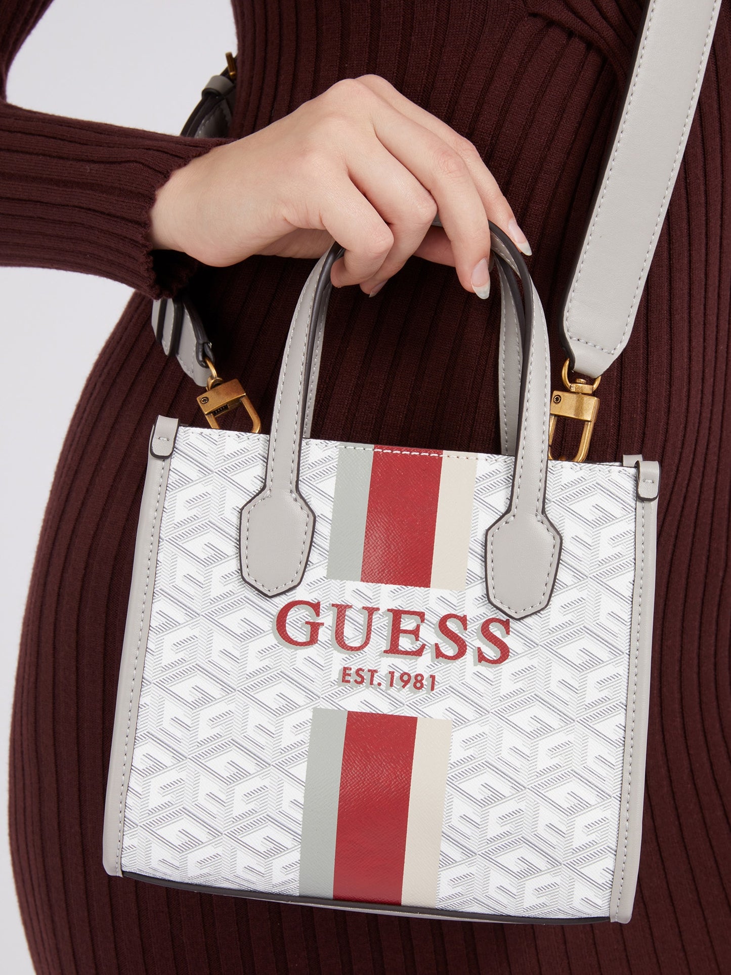 SILVANA G CUBE LOGO MICRO HANDBAG