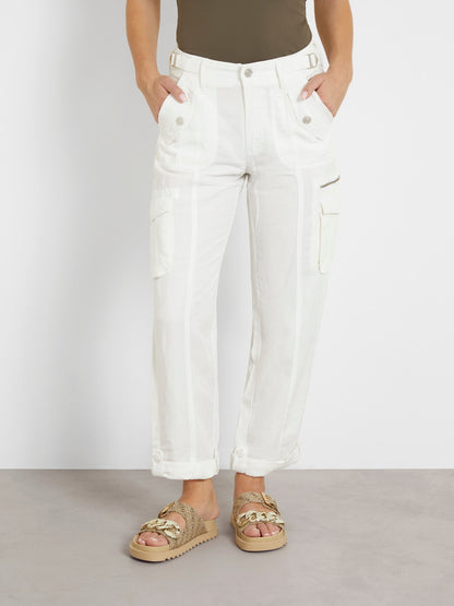 Mid rise cargo pant