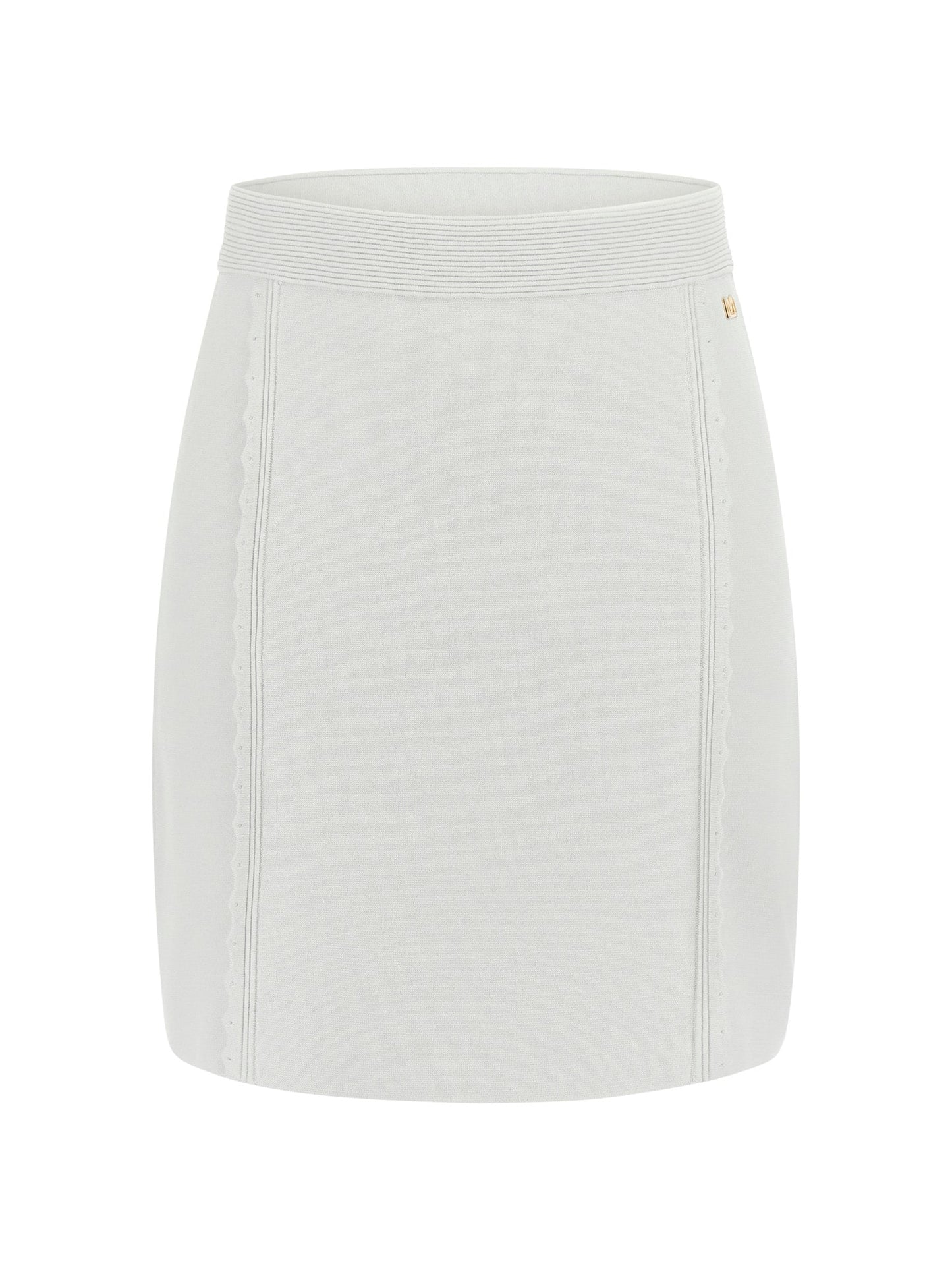 Marciano small logo patch mini skirt