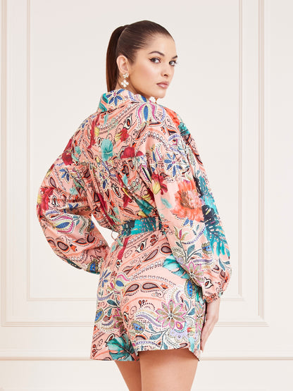 Marciano all over print shirt