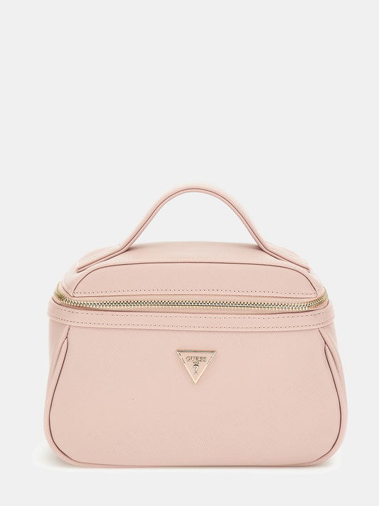 Saffiano Logo Vanity Case