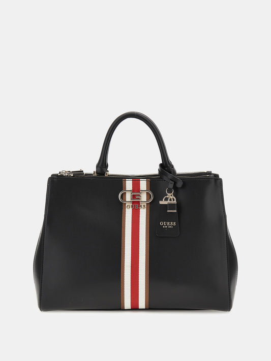Nelka front-stripe handbag