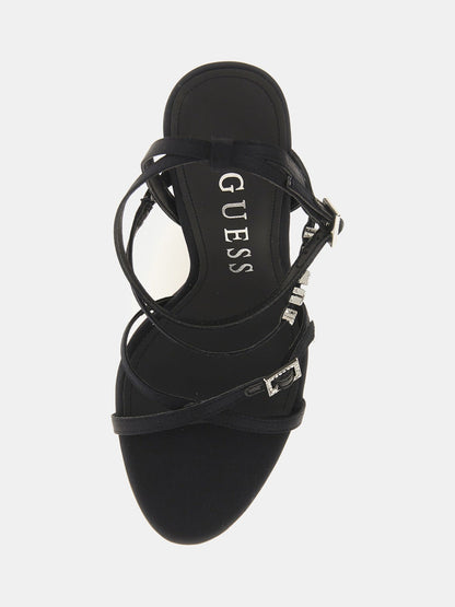 Edelia satin sandals