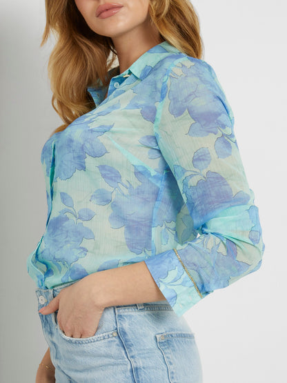 Floral print shirt