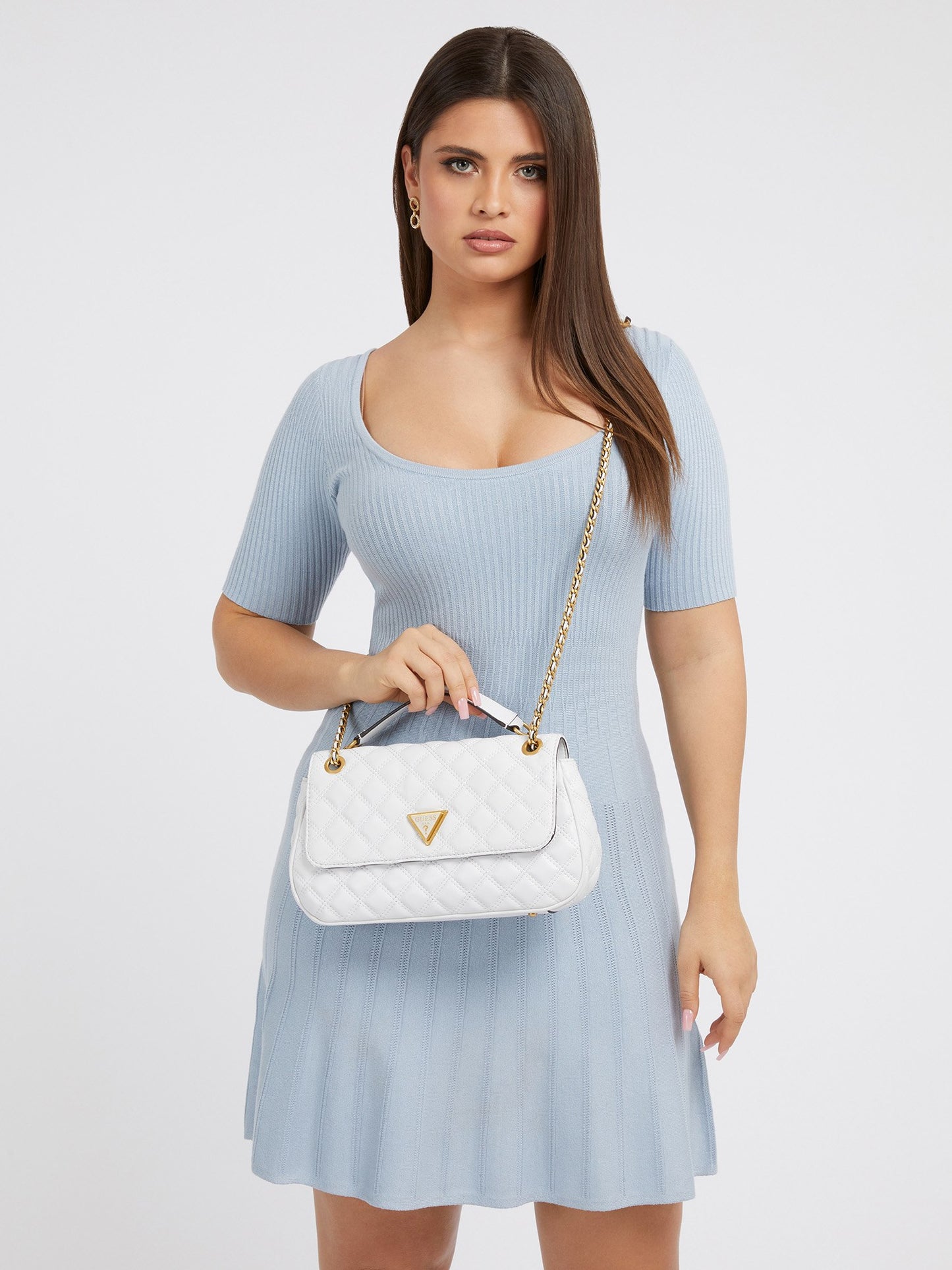 Giully Quilted Crossbody Bag