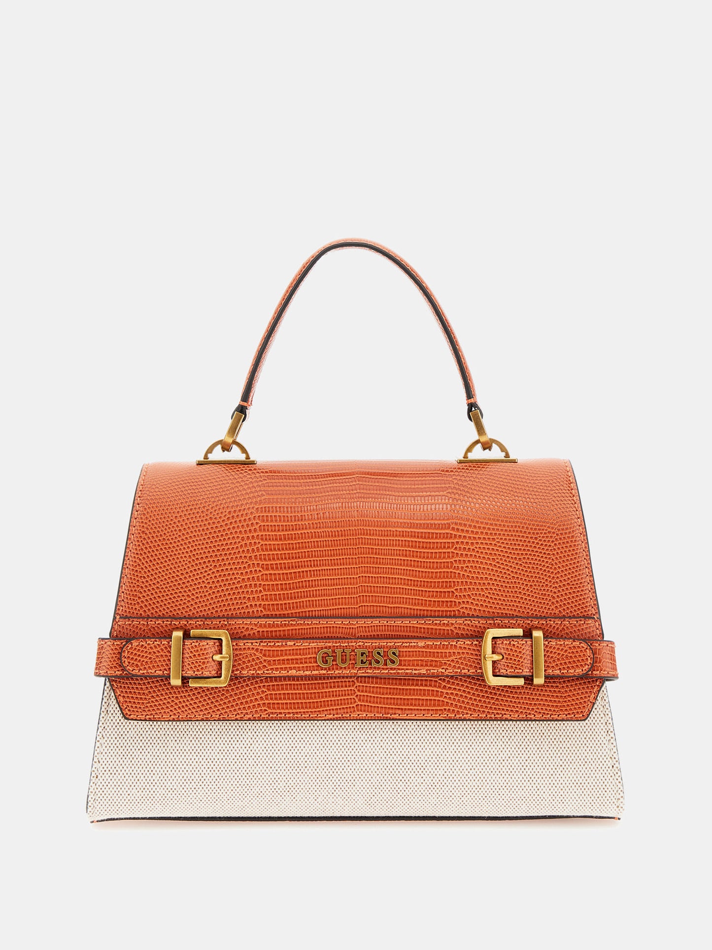 Sestri croc-look handbag