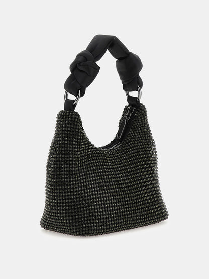 Lua rhinestone-detailed mini handbag