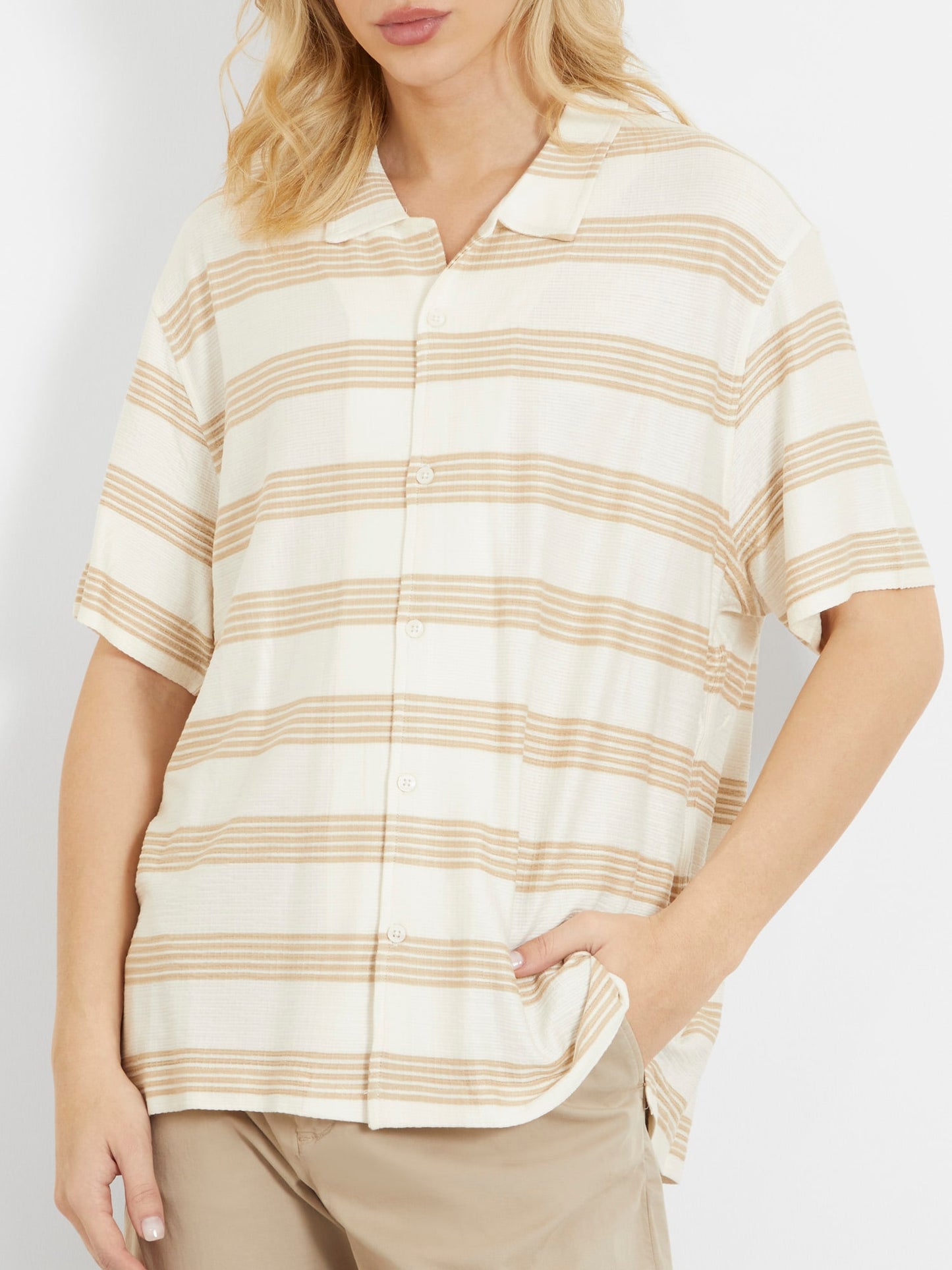 All over stripes shirt
