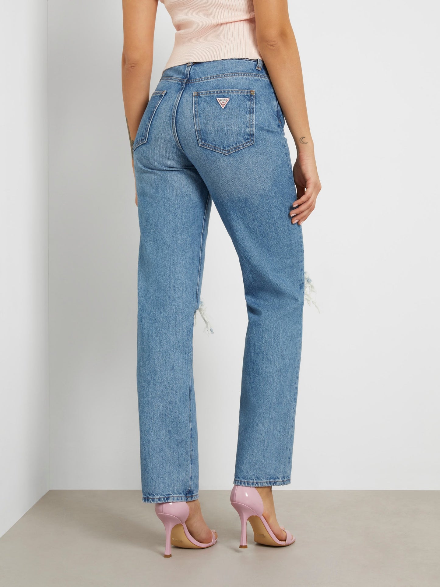 Relaxed Straight denim pant