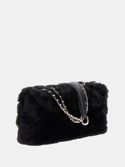Katine faux fur crossbody bag