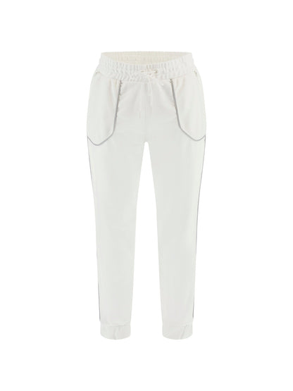 Mesh inserts jogger pant