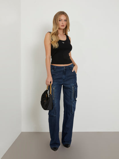 Kori cargo denim pant