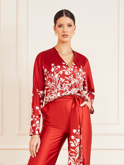 Marciano all over print blouse