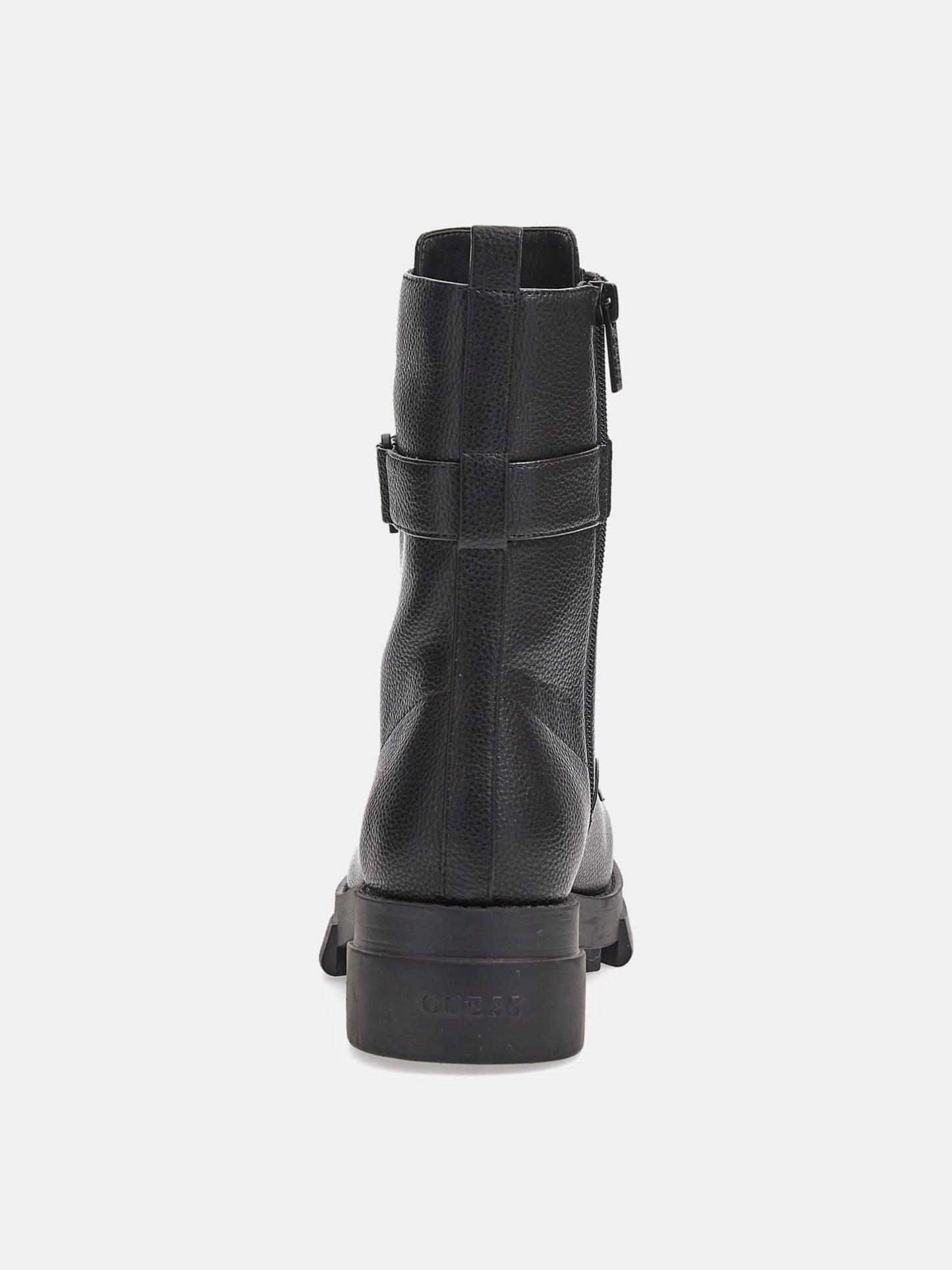 Madox lettering logo combat boots