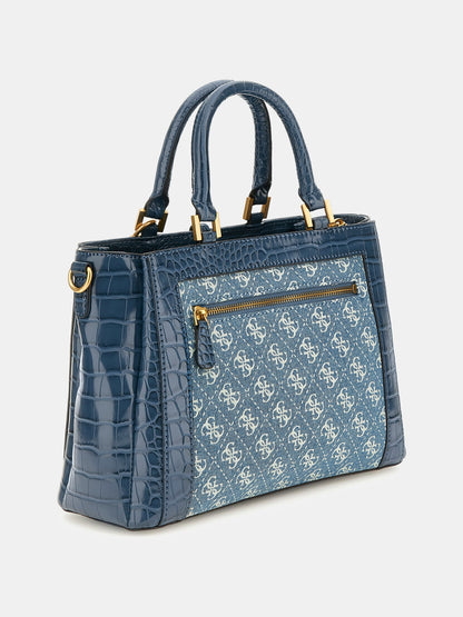 G James logo handbag