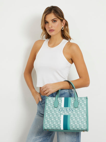 Silvana G Cube Logo Handbag