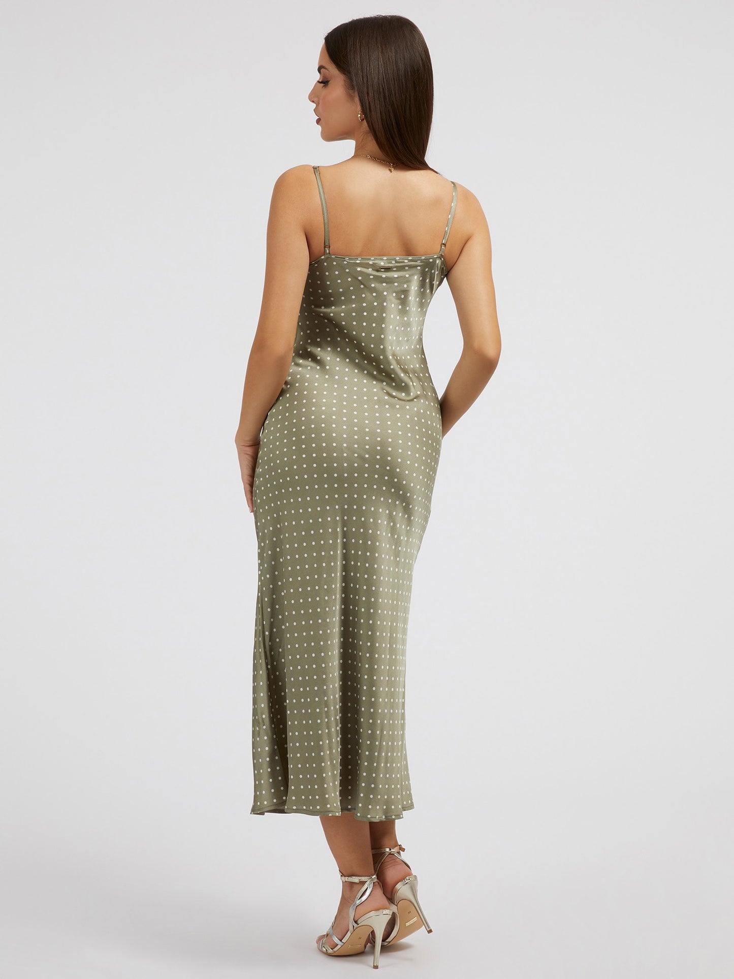 Satin slip dress