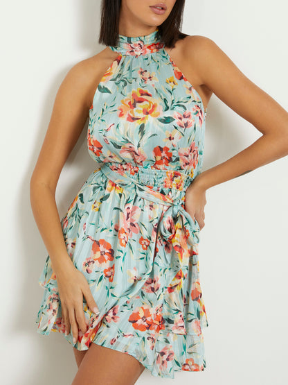 Floral mini dress
