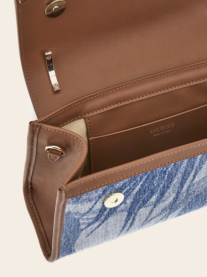 Iris denim handbag