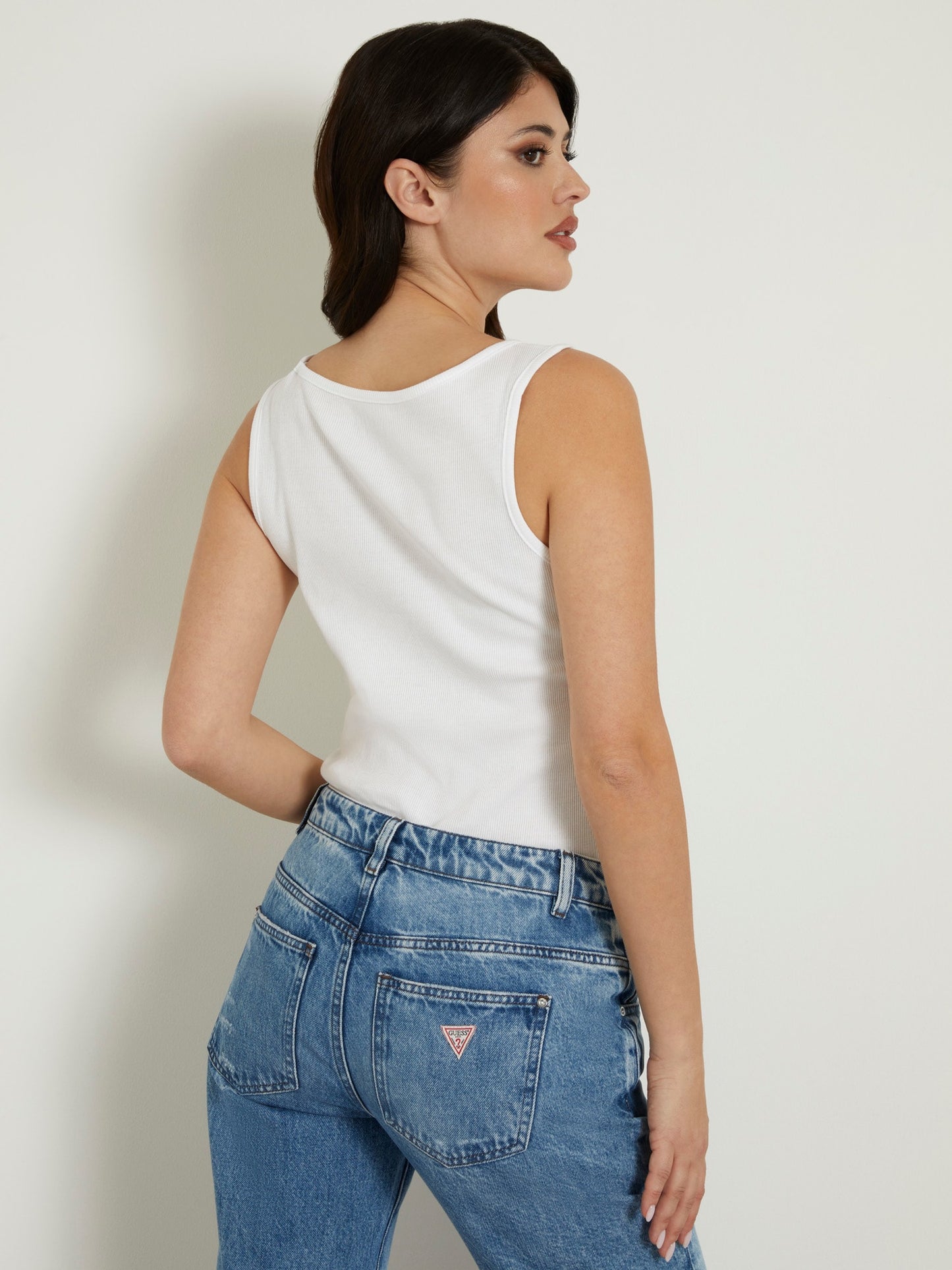 Front logo tank top