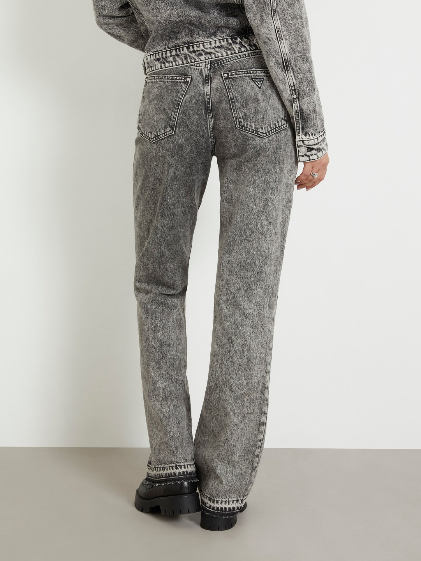 80s straight denim pant