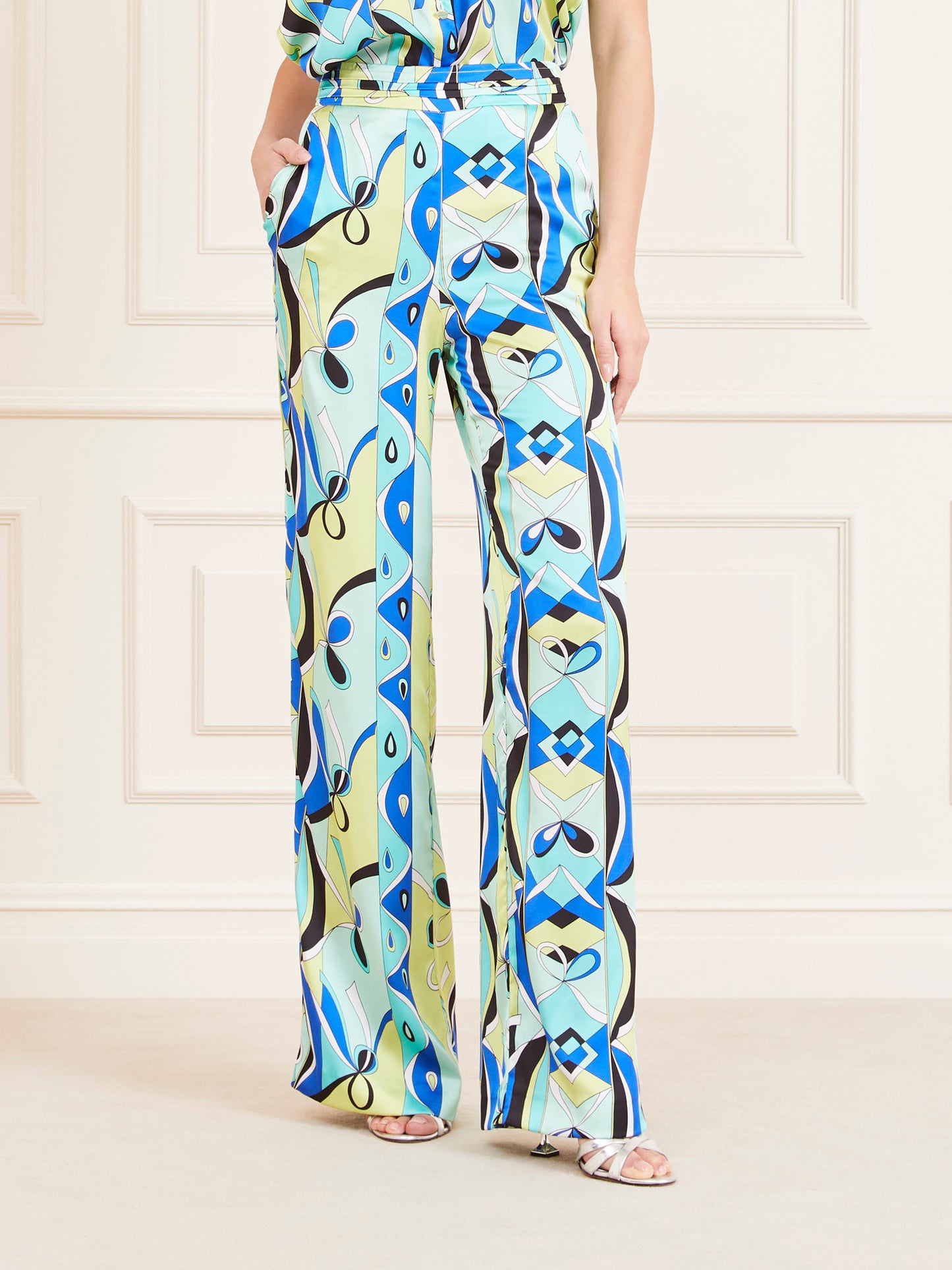 Marciano all over print pants