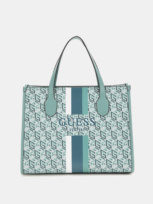 Silvana G Cube Logo Handbag