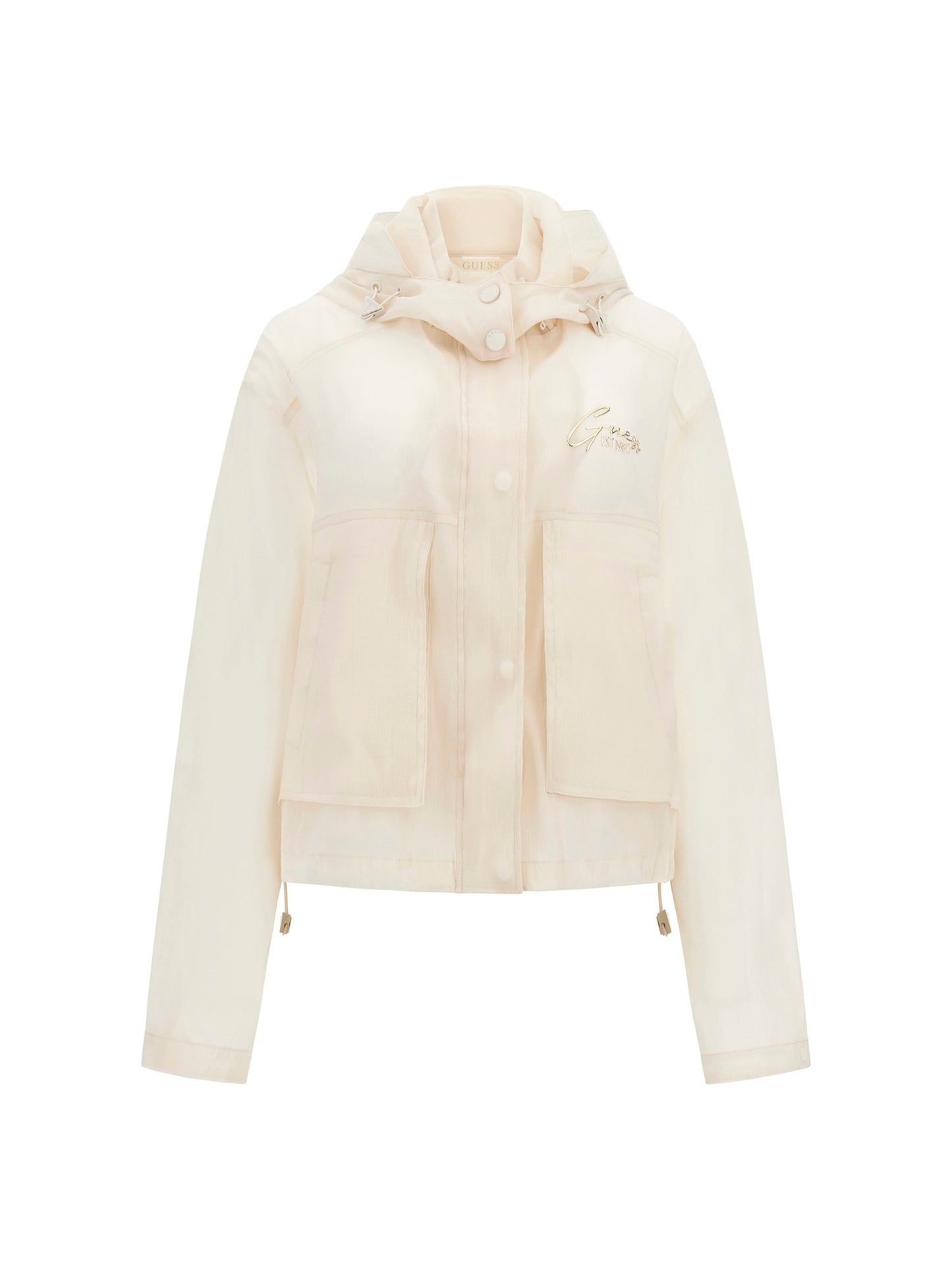 Crinkle organdy jacket