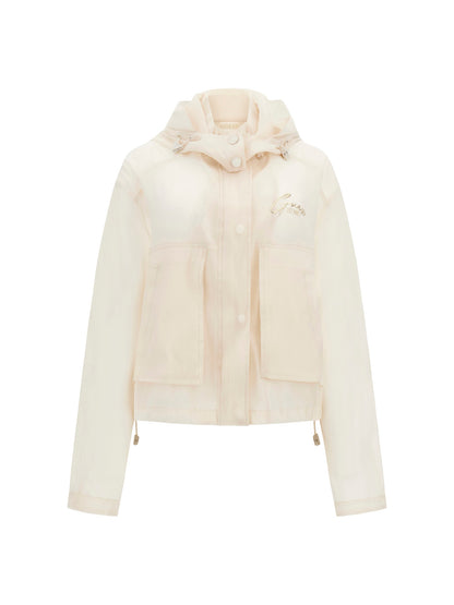 Crinkle organdy jacket