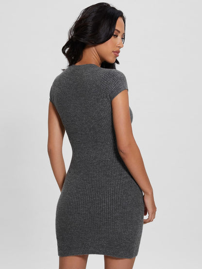 Bodycon mini sweater dress