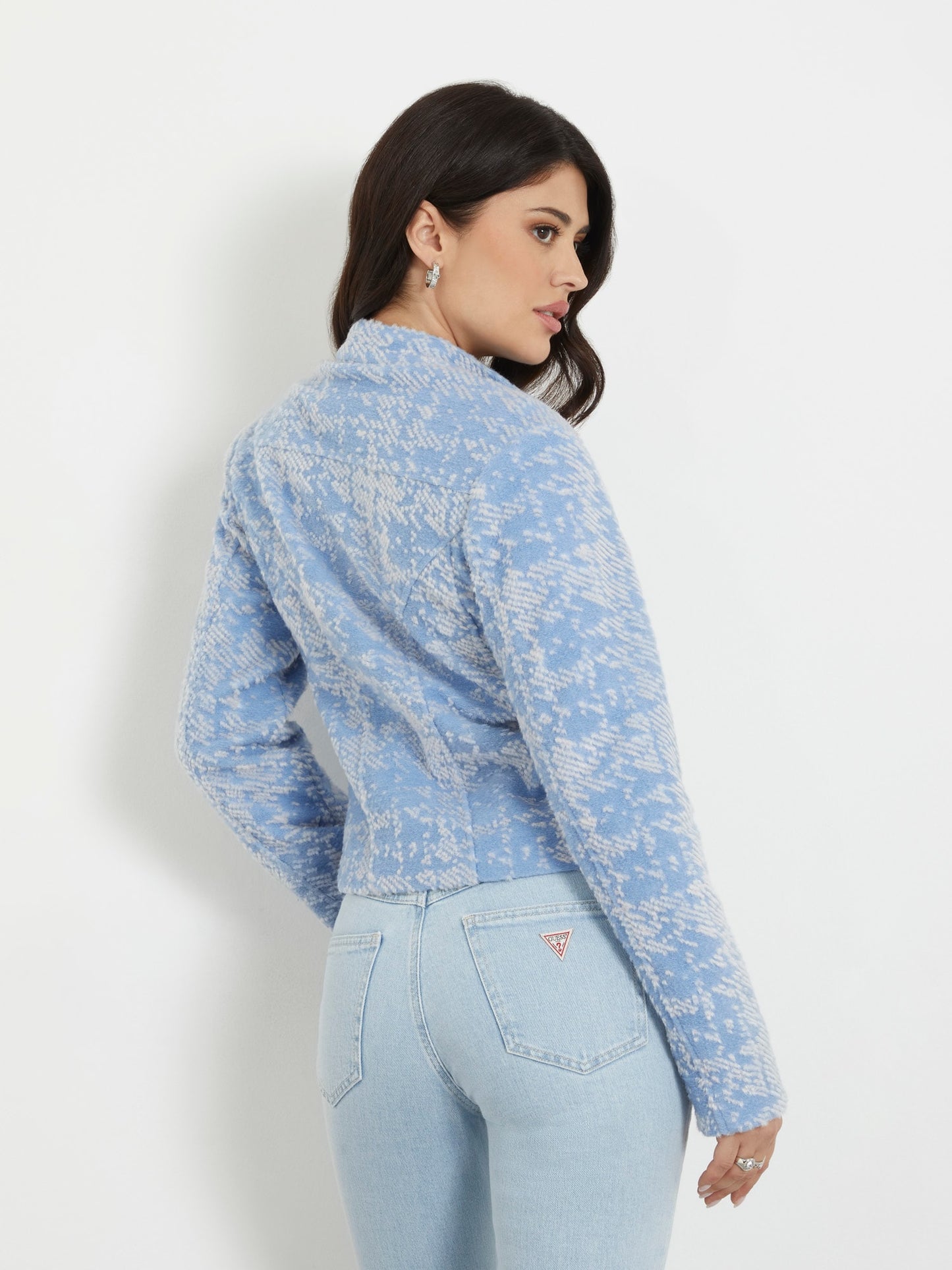 Pied de poule jacket