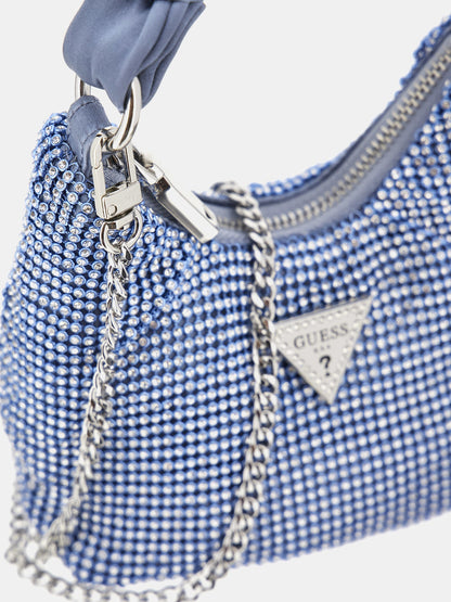 Lua rhinestone-detailed mini handbag