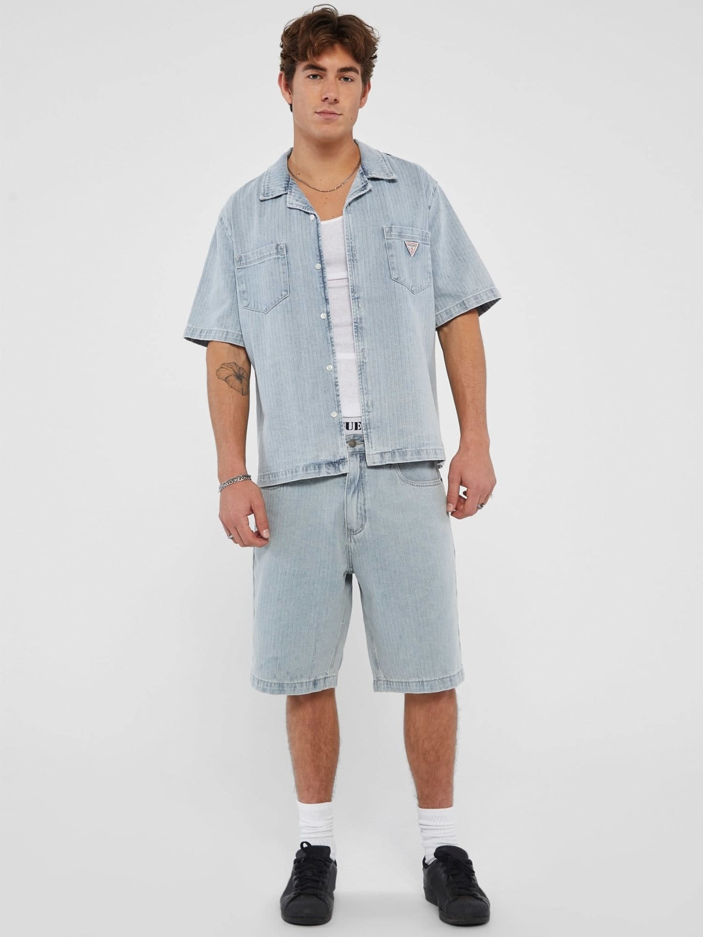 Denim regular short