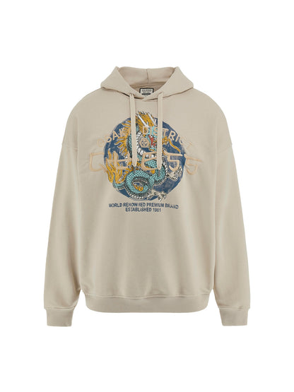 Embroidered sweatshirt