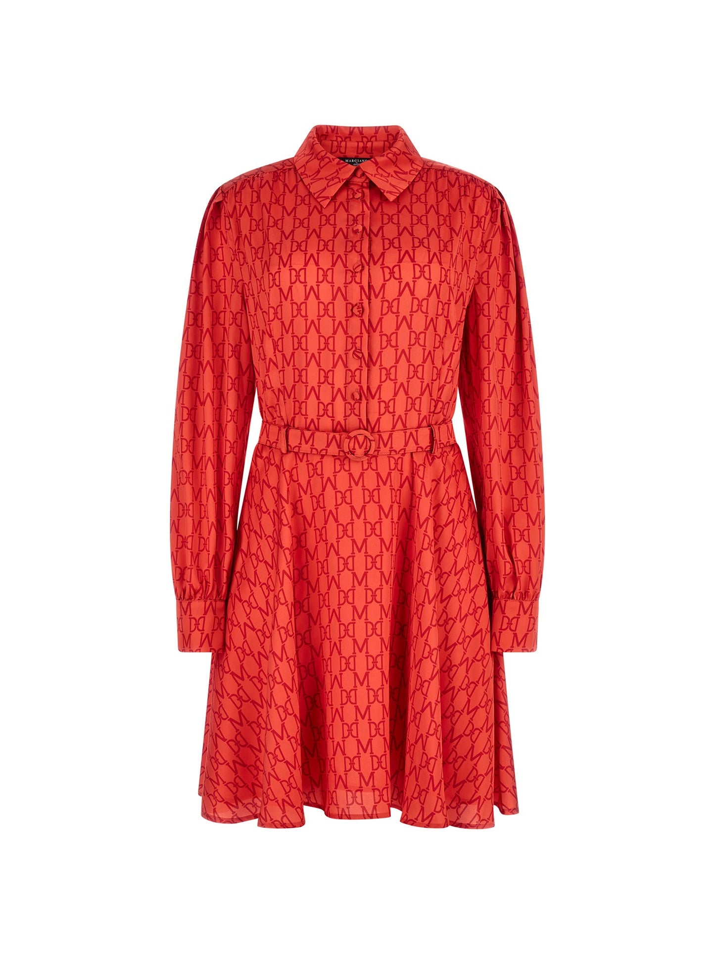 Marciano logo print mini dress