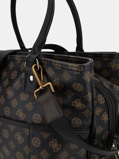 WILDER 4G PEONY LOGO SHOPPER
