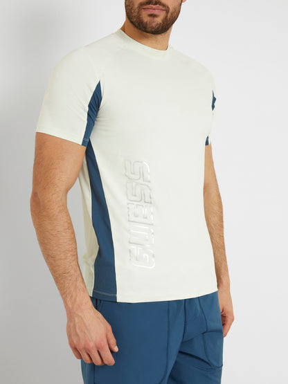 Color block stretch t-shirt