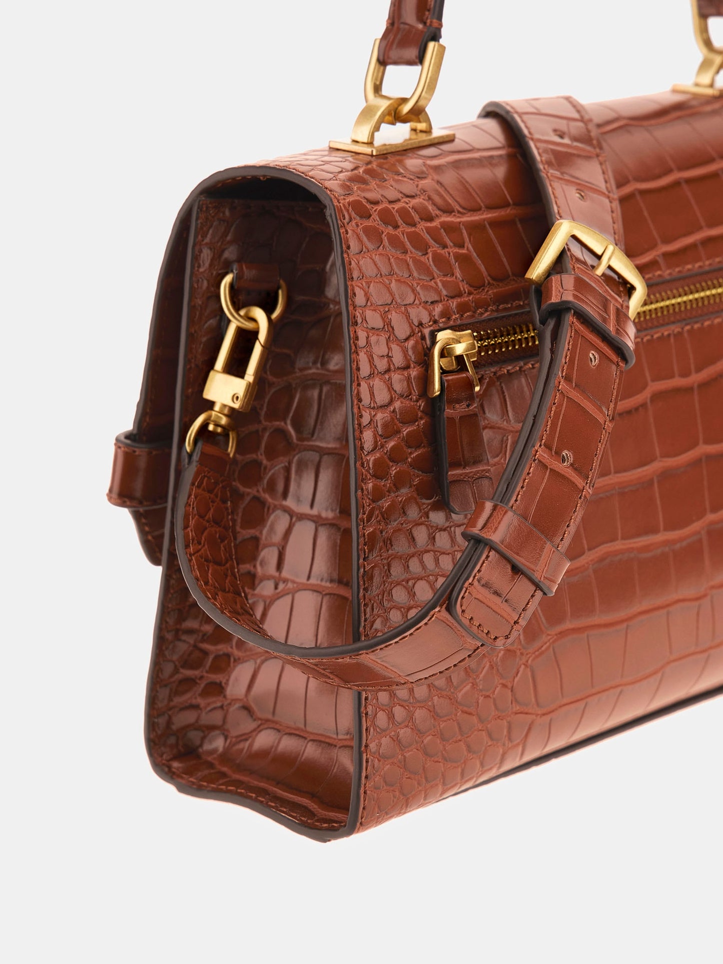 Sestri croc print handbag