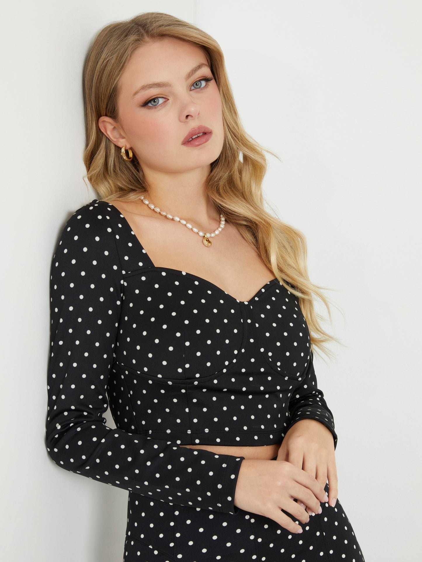 Polka dots top