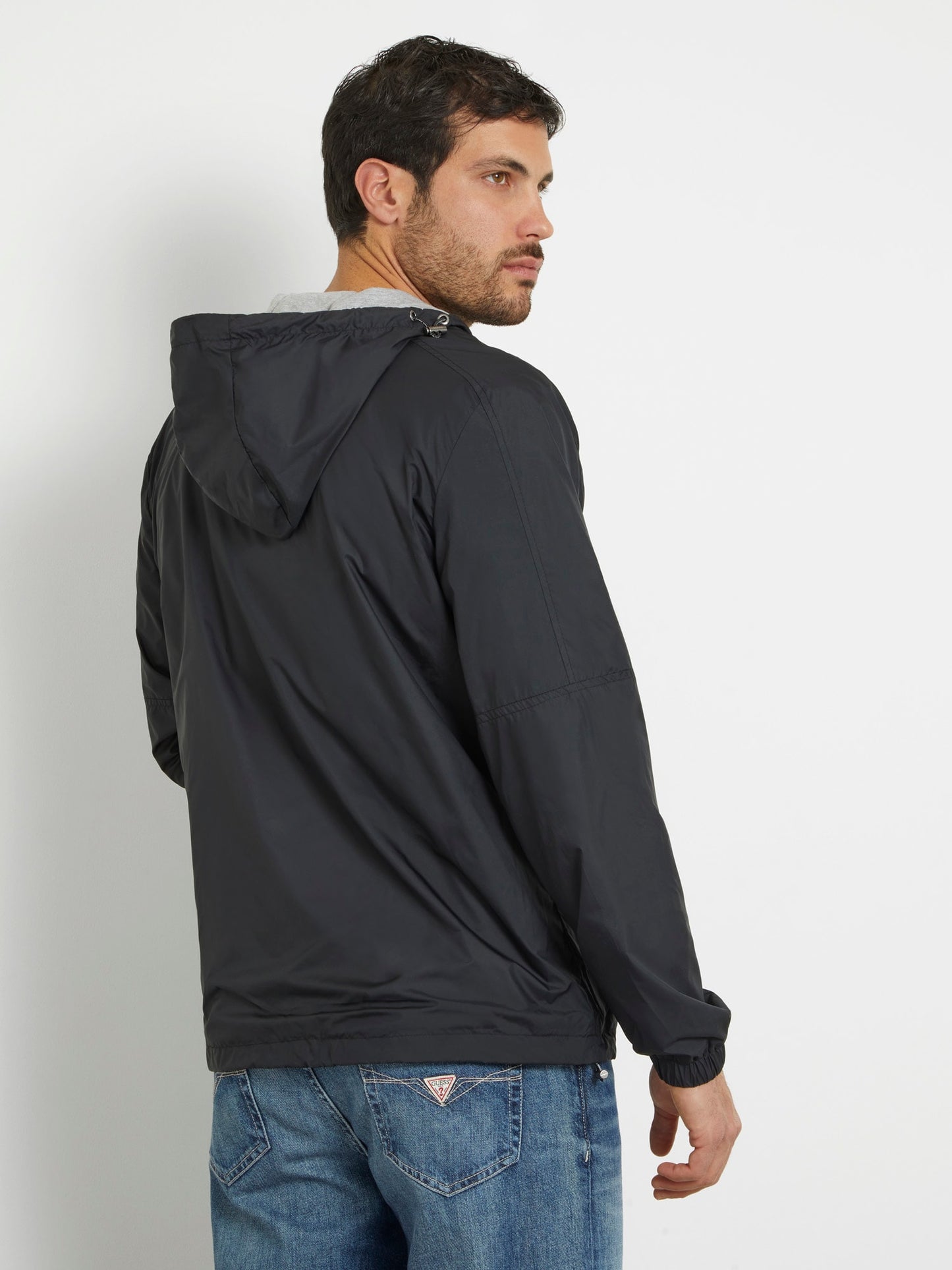 Small triangle logo patch jacket