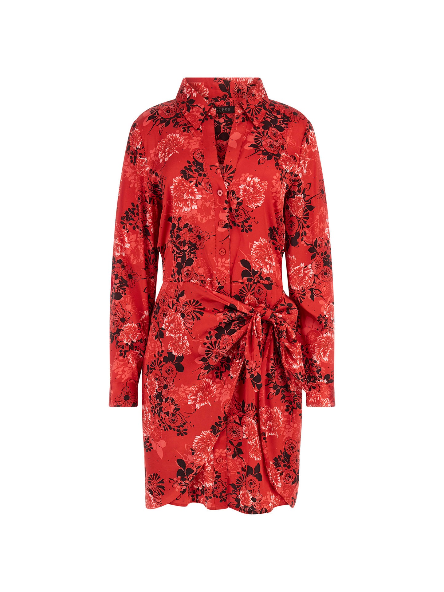 Floral print mini dress