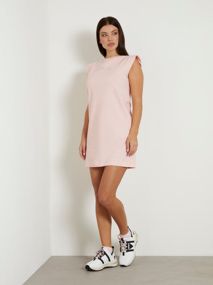 Front logo mini dress