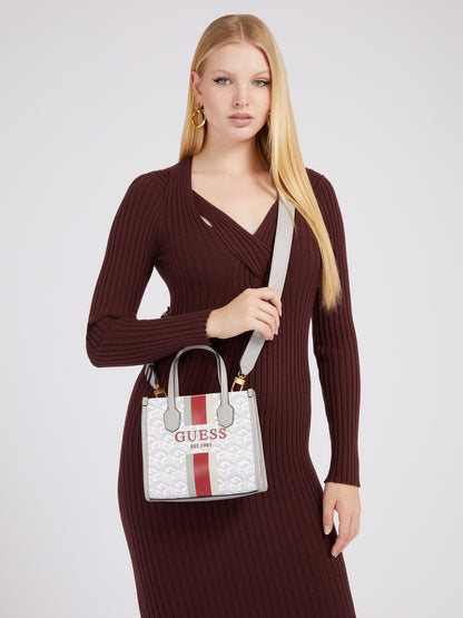 SILVANA G CUBE LOGO MICRO HANDBAG