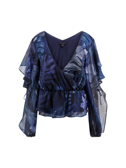 All over print blouse