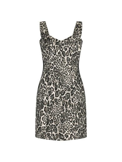 Animalier mini dress