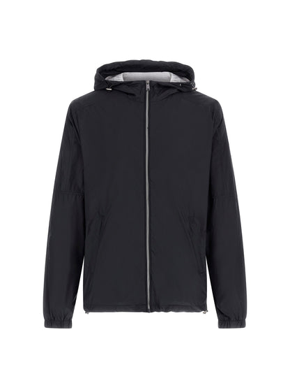 Small triangle logo patch jacket