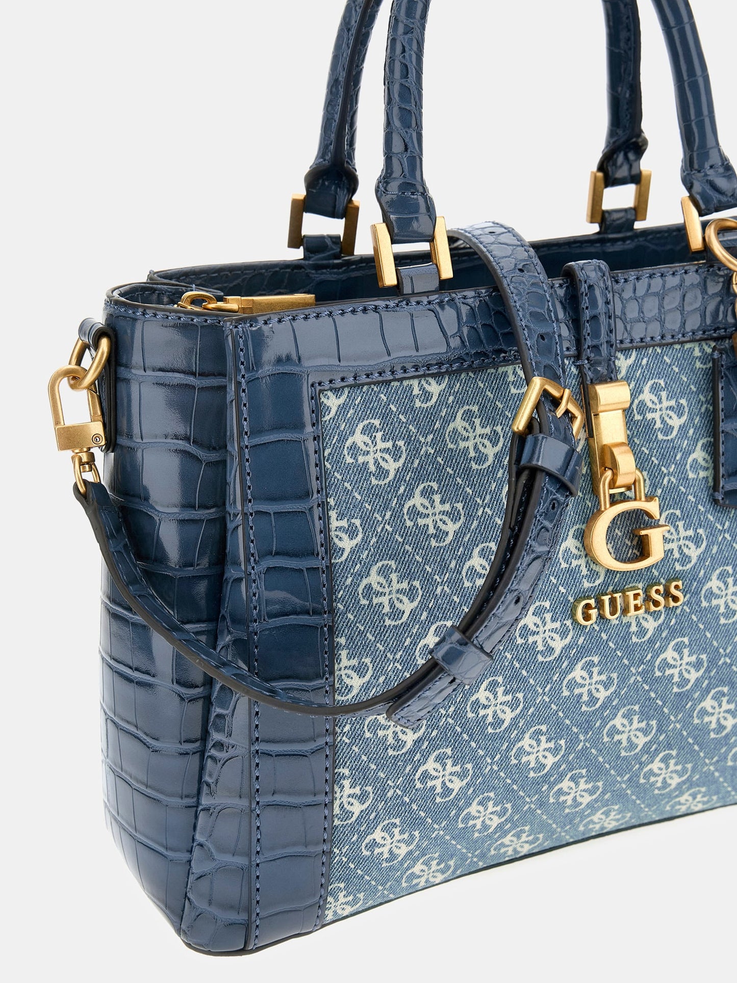 G James logo handbag