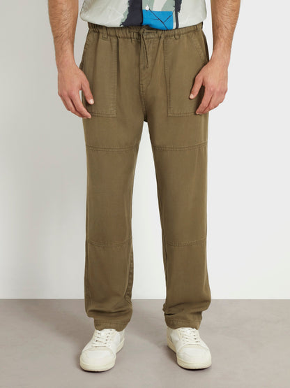 Mid rise relaxed pant